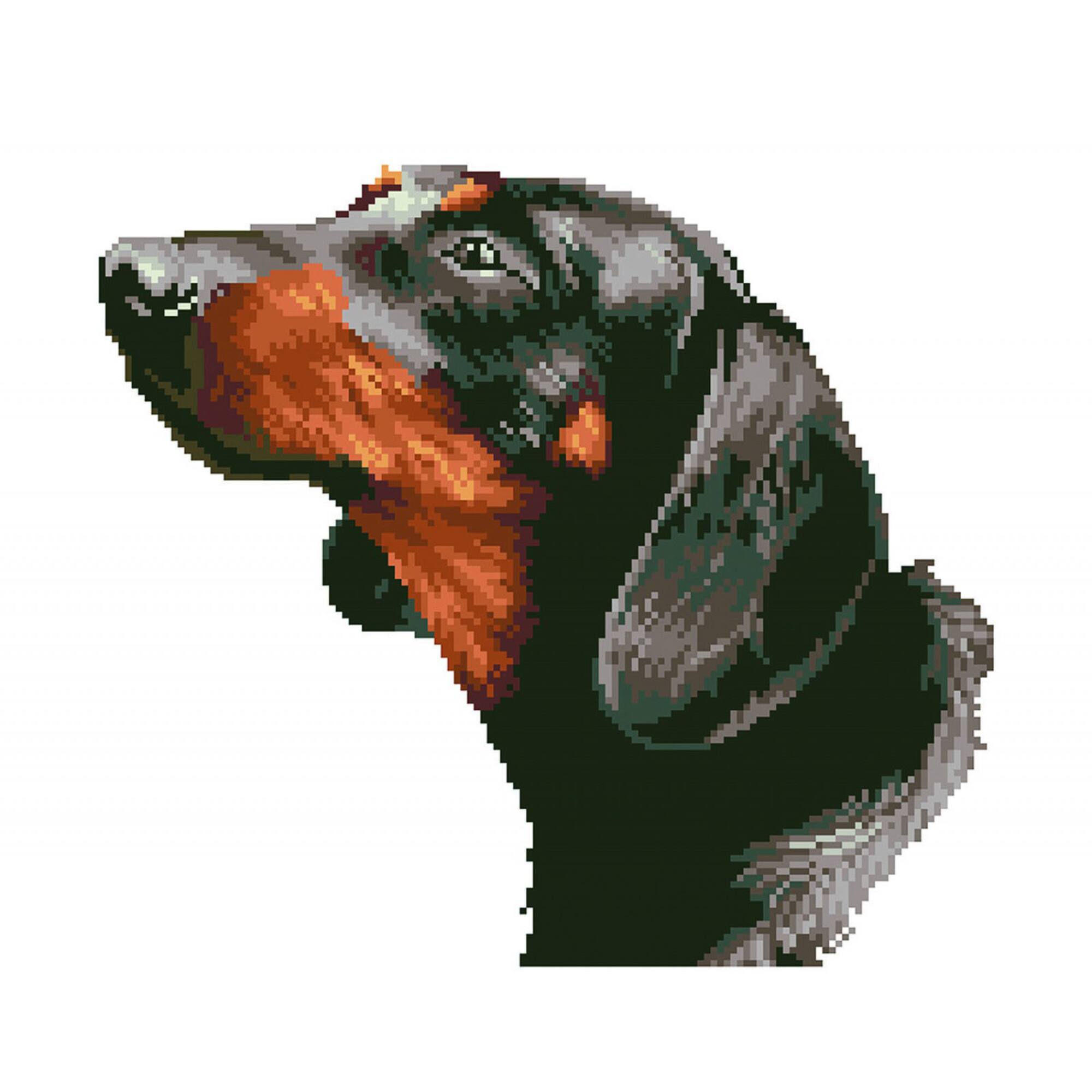 Diamond Dotz® Intermediate Noble Dachsie Diamond Painting Kit